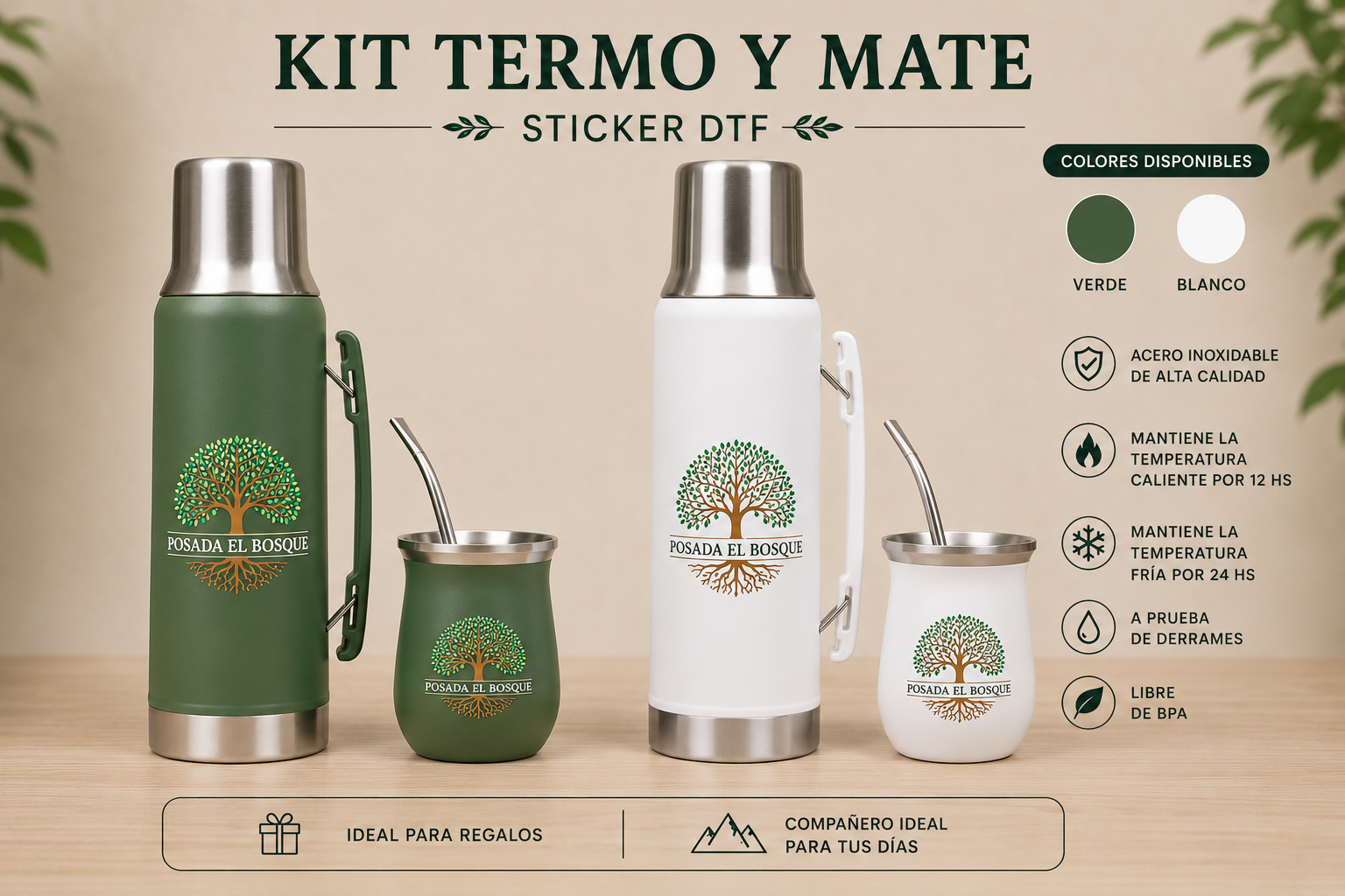 Kit Termo + Mate + Personalizado